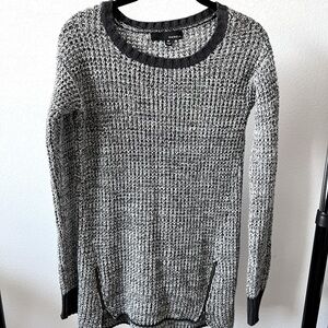 ANTHROPOLOGIE Kaisely Women’s Gray Zipper Sweater Size XS‎